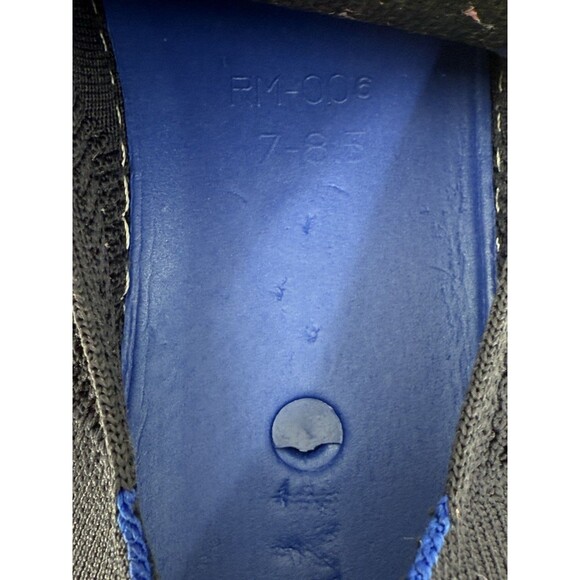 Rothy's The Sneaker Maritime Lattice Stitch Navy Slip On Shoes Women's Size 8.5 - Picture 14 of 15